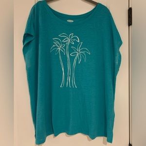 Fun summery turquoise Old Navy sleeveless top 🏷️ Donating soon, make an offer!